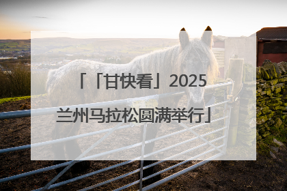 「甘快看」2025兰州马拉松圆满举行