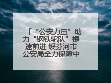 “公安力量”助力“钢铁驼队”提速前进 绥芬河市公安局全力保障中欧班列“东通道”绥芬河隧道贯通