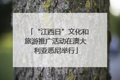 “江西日”文化和旅游推广活动在澳大利亚悉尼举行