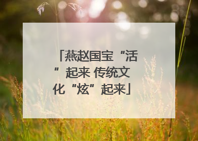 燕赵国宝“活”起来 传统文化“炫”起来