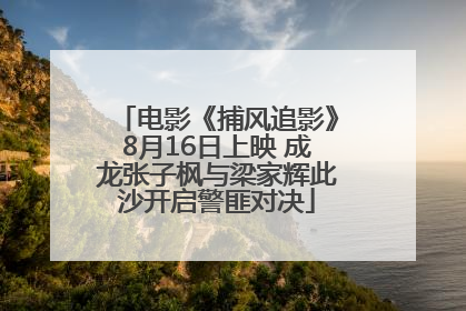 电影《捕风追影》8月16日上映 成龙张子枫与梁家辉此沙开启警匪对决