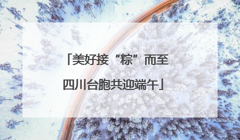 美好接“粽”而至 四川台胞共迎端午