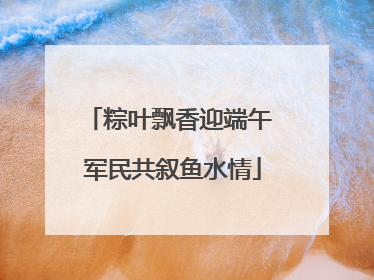 粽叶飘香迎端午 军民共叙鱼水情