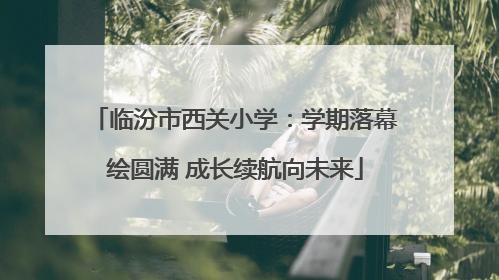 临汾市西关小学：学期落幕绘圆满 成长续航向未来