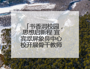 书香润校园，思想启新程 宜宾翠屏象鼻中心校开展骨干教师读书分享活动