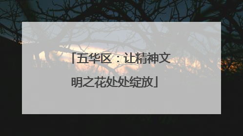 五华区：让精神文明之花处处绽放