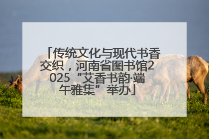 传统文化与现代书香交织，河南省图书馆2025“艾香书韵·端午雅集”举办