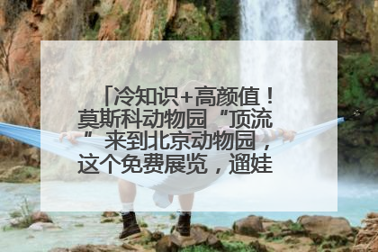 冷知识+高颜值！莫斯科动物园“顶流”来到北京动物园，这个免费展览，遛娃拍照两不误！