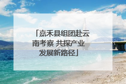 嘉禾县组团赴云南考察 共探产业发展新路径