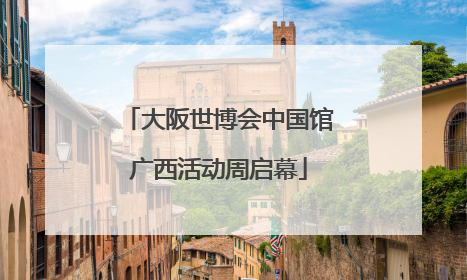 大阪世博会中国馆广西活动周启幕