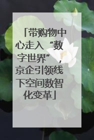带购物中心走入“数字世界”，京企引领线下空间数智化变革