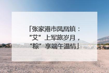 张家港市凤凰镇：“艾”上军旅岁月，“粽”享端午温情