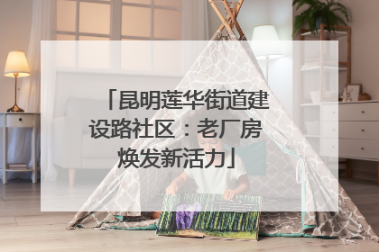 昆明莲华街道建设路社区：老厂房焕发新活力