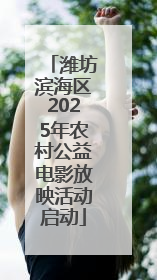 潍坊滨海区2025年农村公益电影放映活动启动