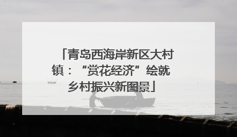 青岛西海岸新区大村镇：“赏花经济”绘就乡村振兴新图景