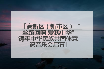 高新区（新市区）“丝路回响 爱我中华”铸牢中华民族共同体意识音乐会启幕