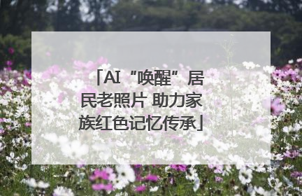 AI“唤醒”居民老照片 助力家族红色记忆传承