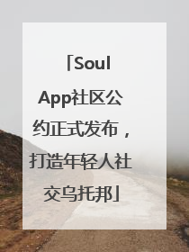 Soul App社区公约正式发布，打造年轻人社交乌托邦